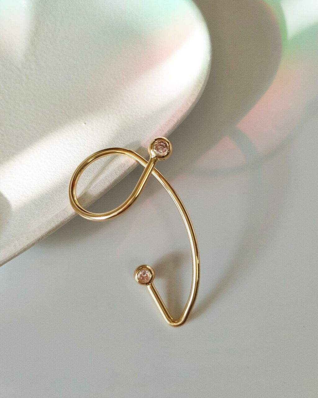 Серьги - кафф