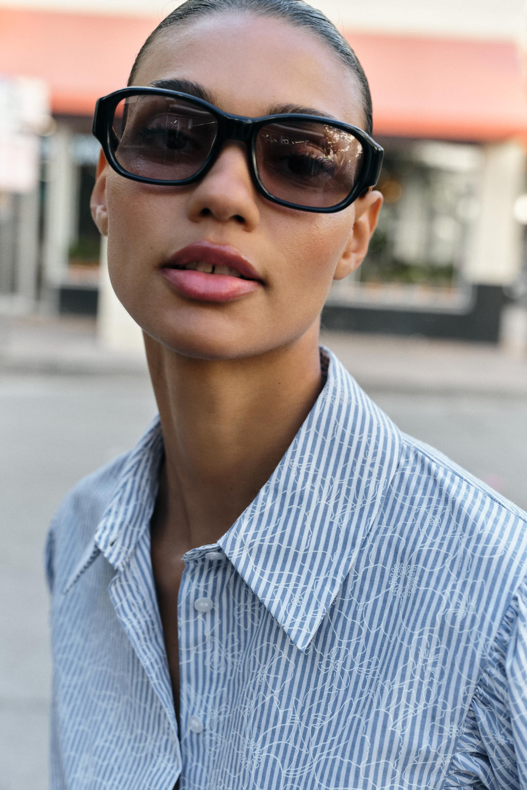 STRIPED FLORAL PRINT SHIRT - Zara фото 12