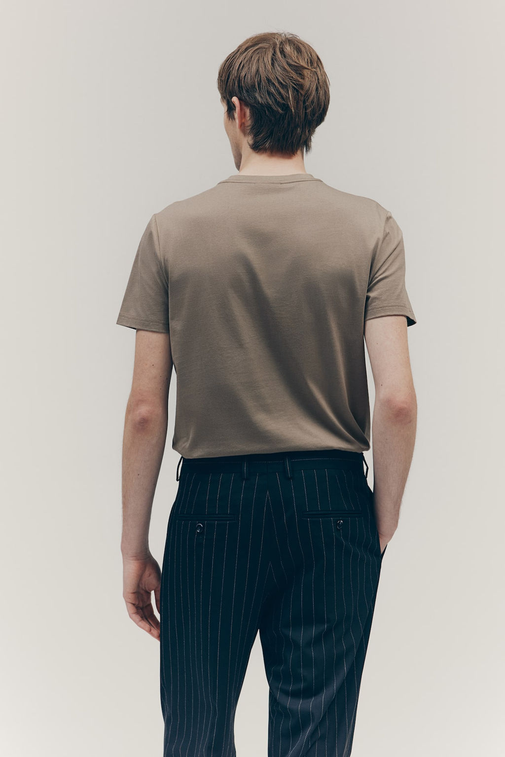 Camiseta en algodon pima Slim Fit - H&m фото 4