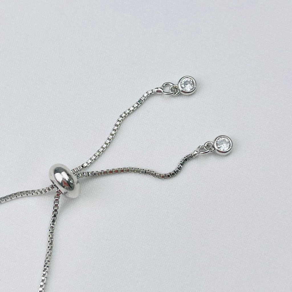 Браслет регулируемый с Лунным камнем от 16 см