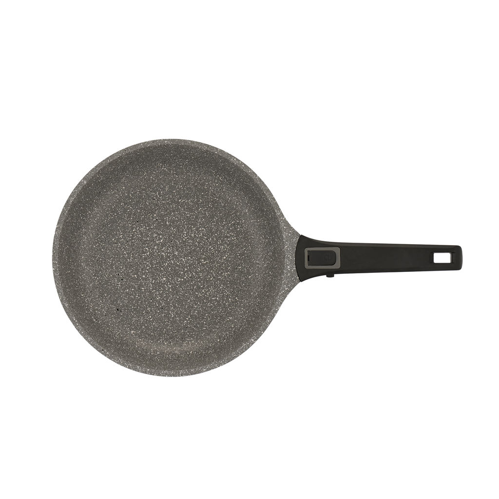 2683 GIPFEL Сковорода BATISTA 26х6см из литого алюминия с индукционным дном, с 3-слойным антипригарным гранитным покрытием Ilag Ultimate, cо съемной ручкой. Толщина: 2,0/4,5мм  фото 5