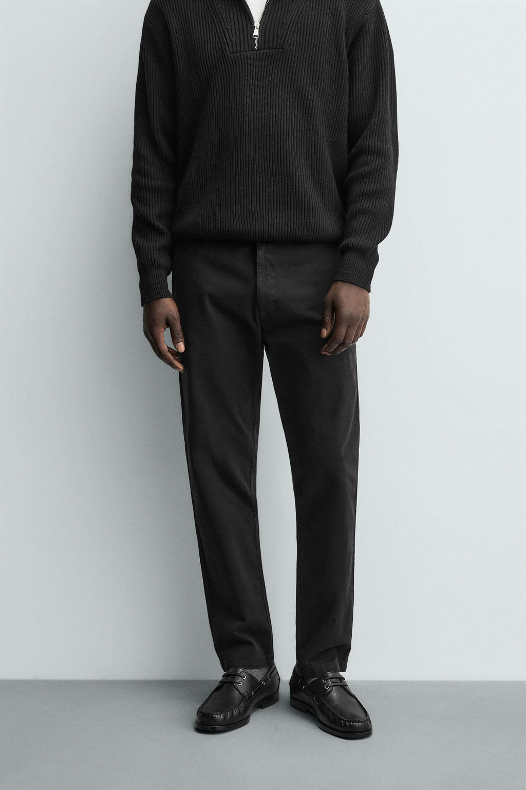 PANTAL?N CHINO SKINNY FIT / Negro - Zara фото 2