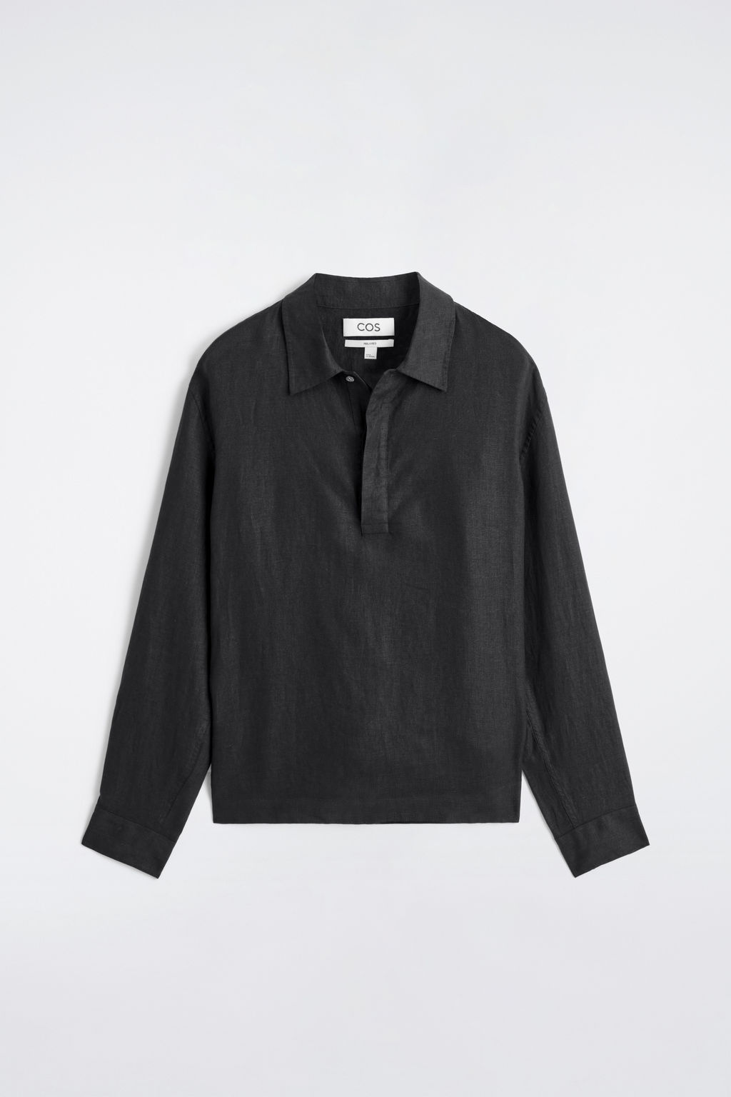 CAMISA DE LINO SIN BOTONES - H&m фото 2