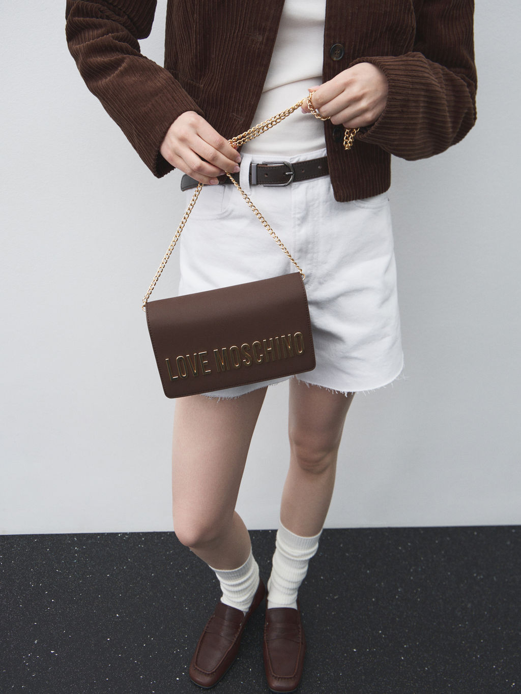 Клатч LOVE MOSCHINO SMART DAILY BAG Артикул 4560930, темно-коричневый  фото 2