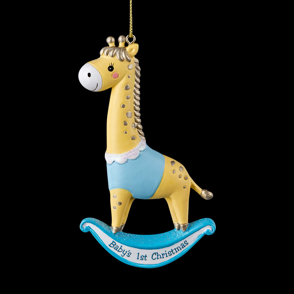 АКЦИЯ Цена за 12 шт. Украшение ErichKrause Decor Жирафик Boys 12см