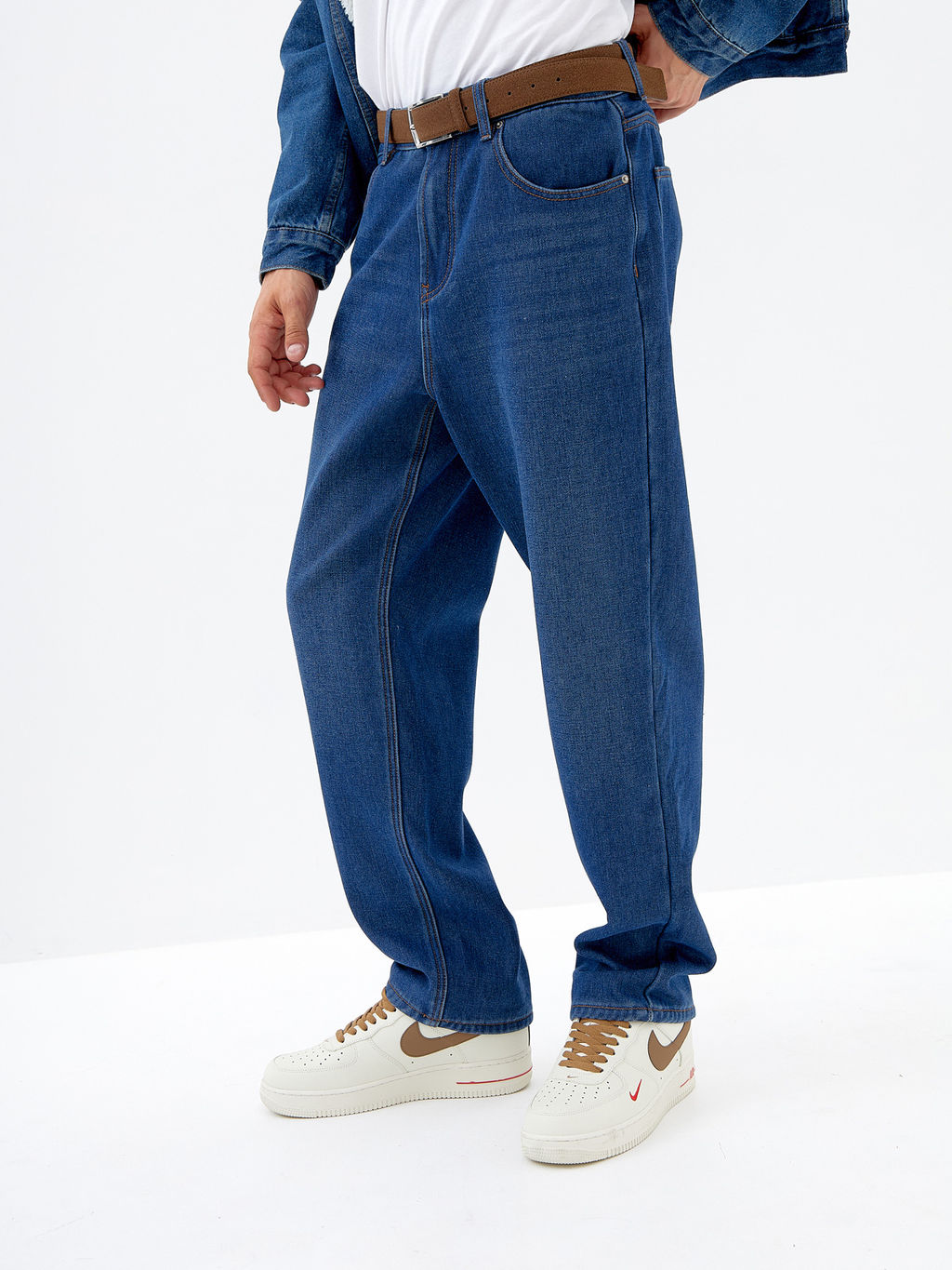 Утепленные Мужские джинсы BAGGY