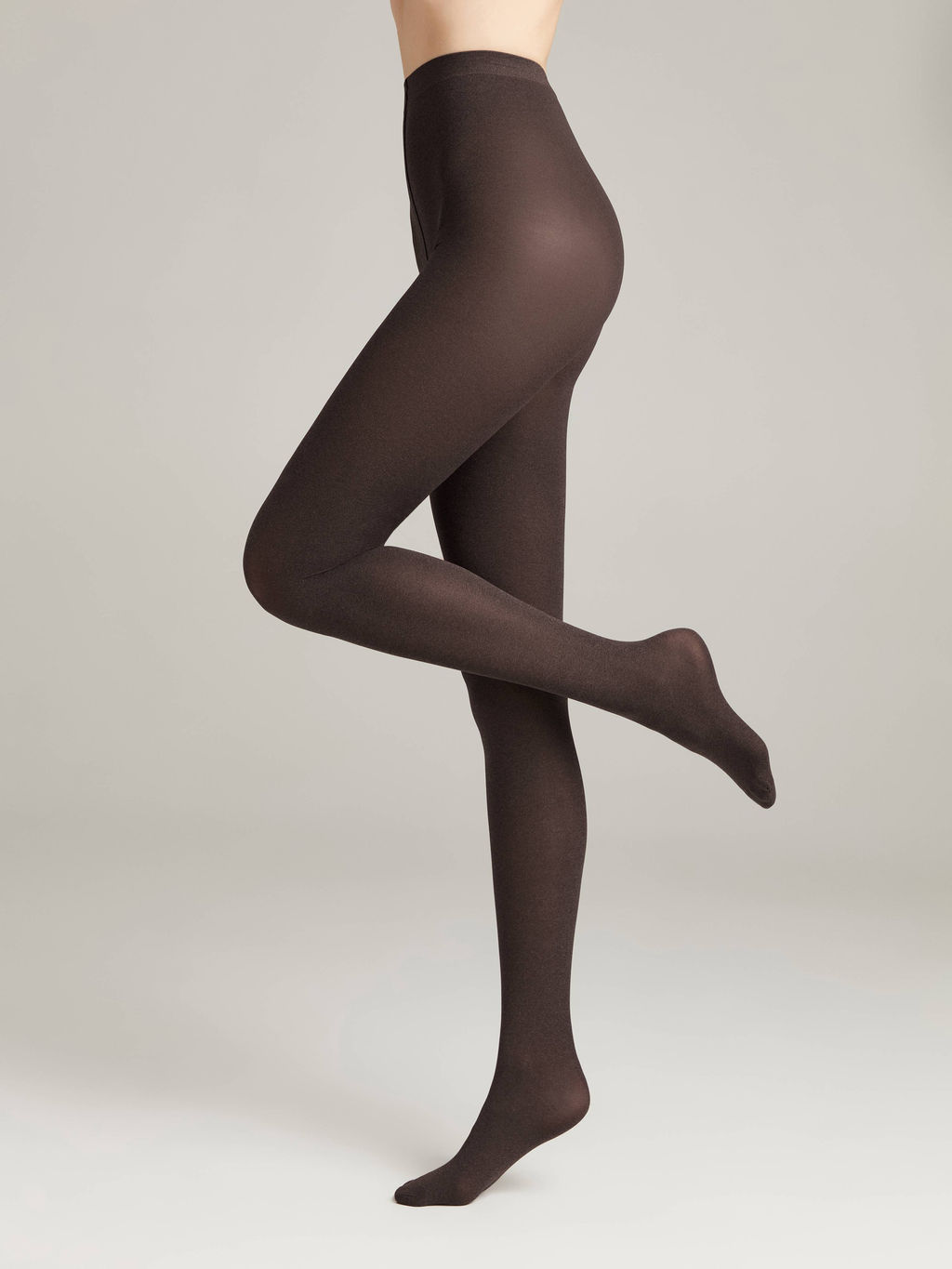 Колготки теплые CONTE Плотные меланжевые колготки TRENDY MELANGE chocolate - Conte elegant фото 2