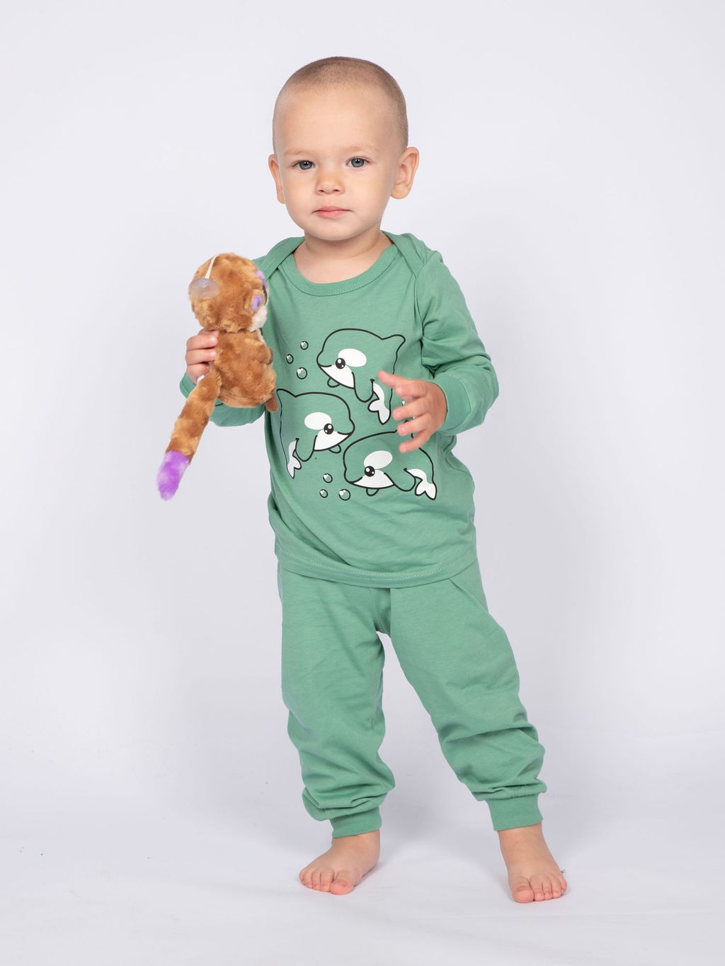 Пижама для мальчика (джемпер+брюки) 92240 Индиго* 620 Lets go - Let's go фото 8