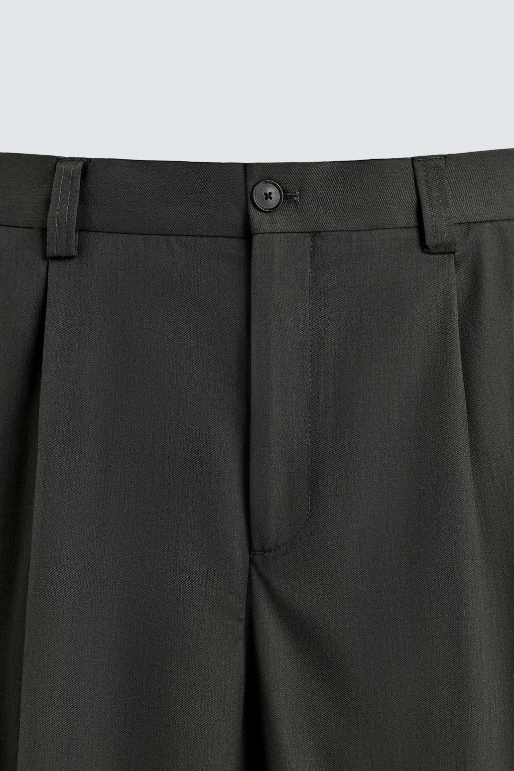 WOOL BLEND SUIT TROUSERS - Zara фото 7