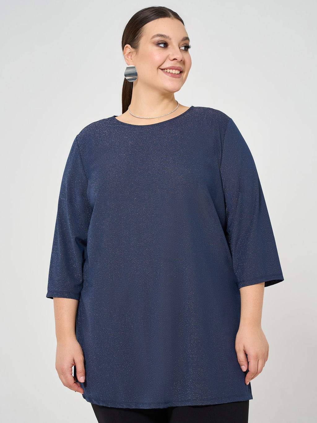 Джемпер 0042-11 сапфирово-синий