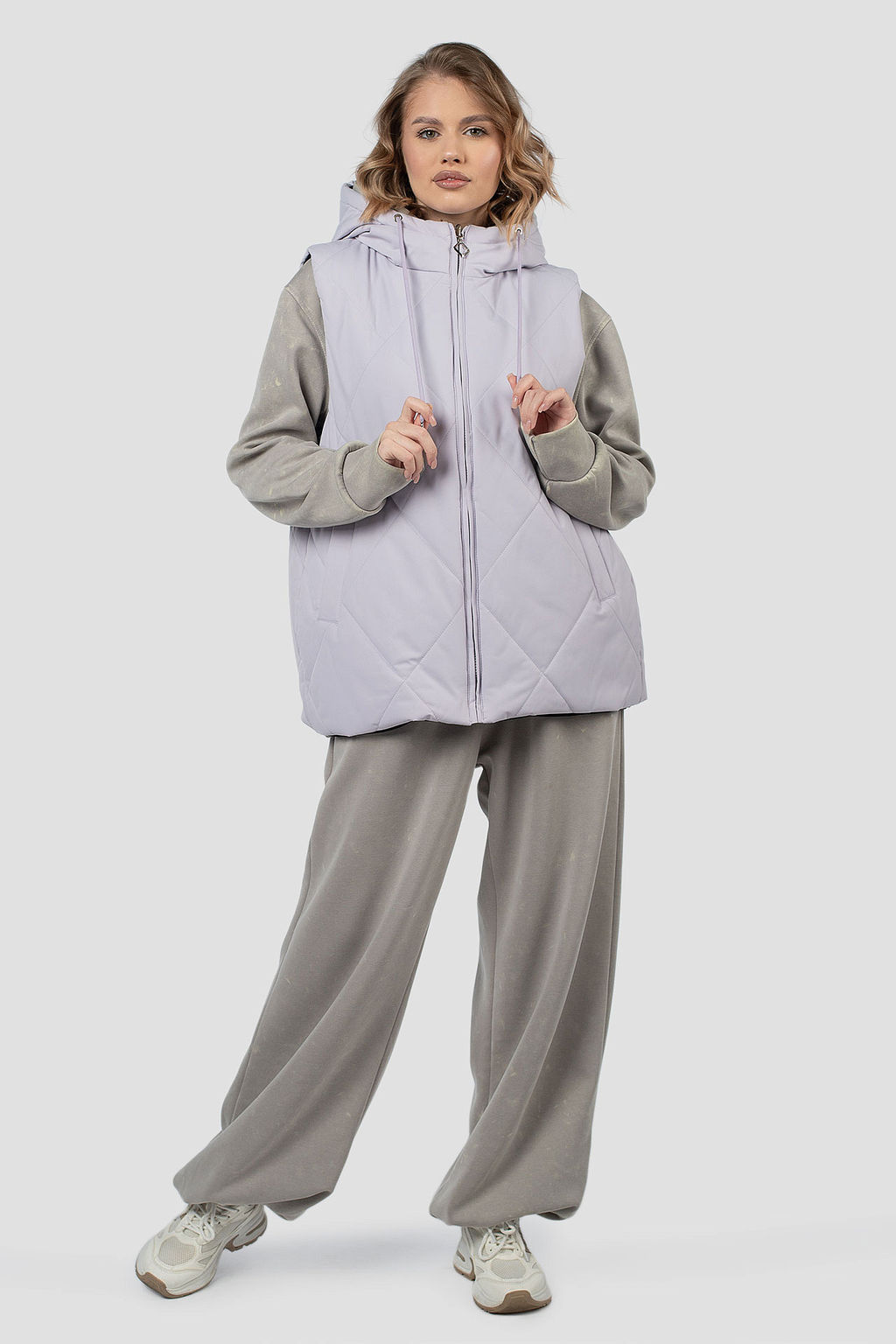 Куртка жилет двусторонняя демисезонная (синтепон 100) - El podio фото 2