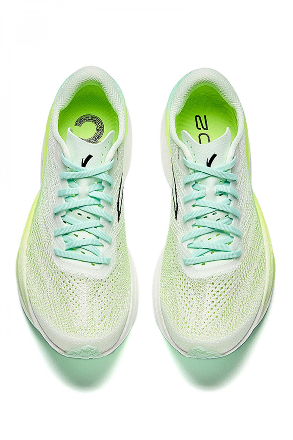 Кроссовки для бега Белый/Зеленый/Зеленый