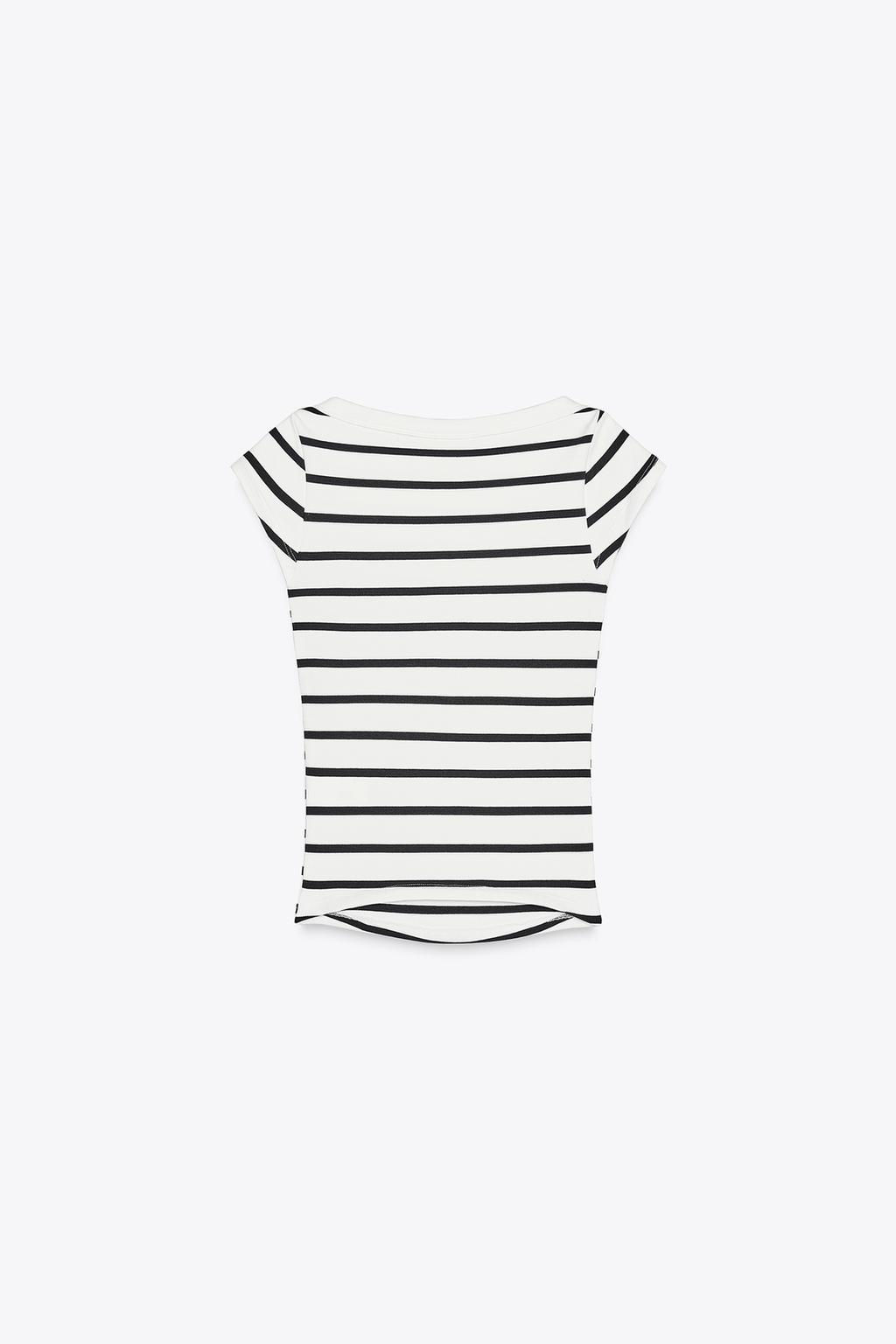 BOATNECK TOP - Zara фото 6