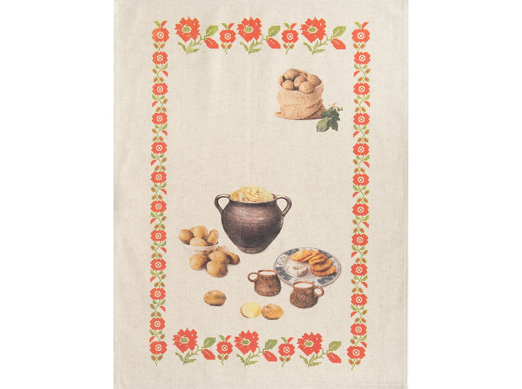 Комплект полотенец из 3 шт. 22С145-ШР+К/п.р/фкор 45*60 "Белорусская кухня 2 - 3" цв. 0 рис. 2