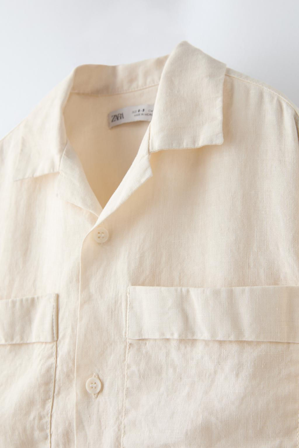 CEPLI KETEN GOMLEK - Zara фото 6