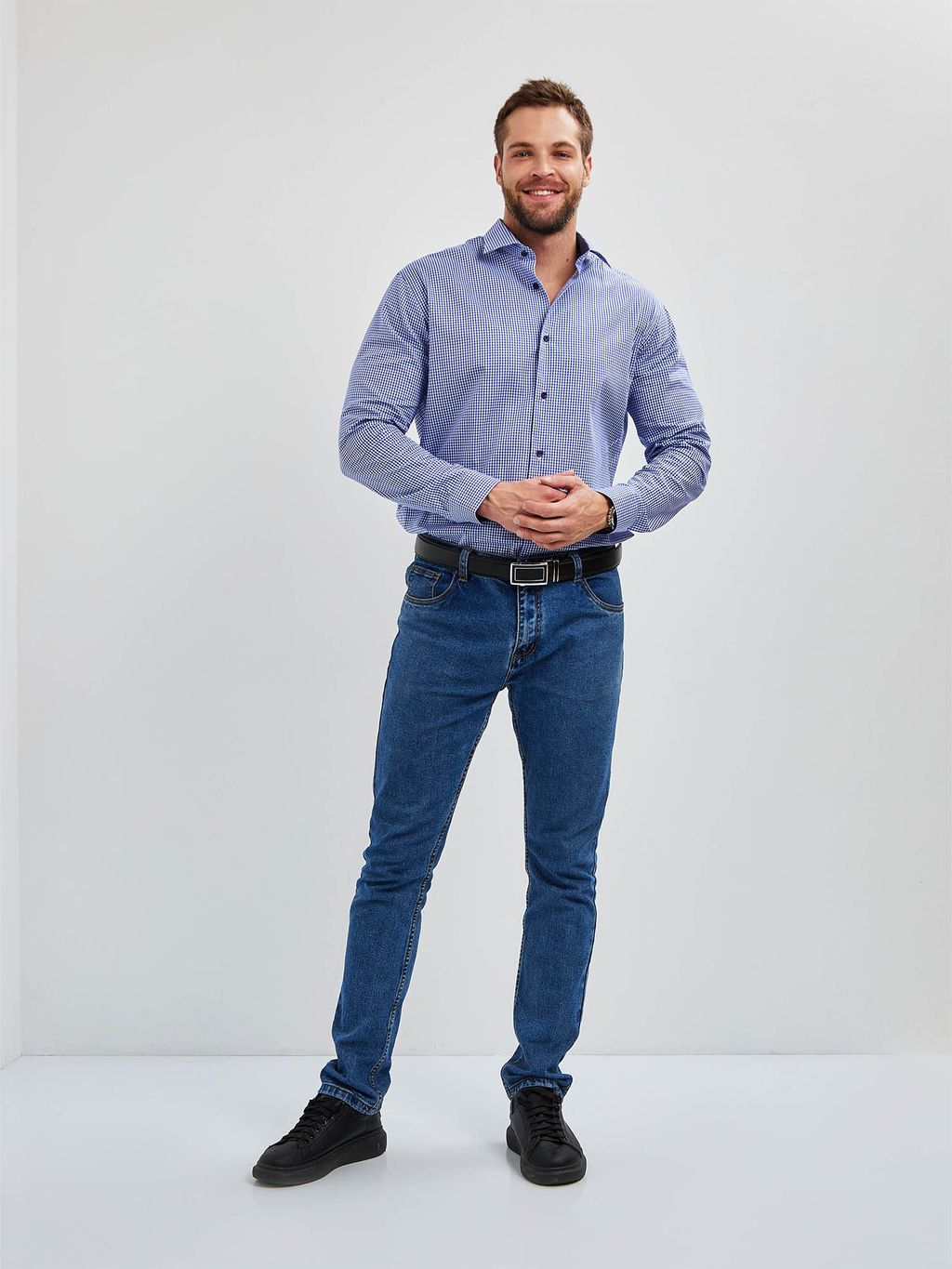 Сорочка мужская длинный рукав GREG 215/131/6737/Z/1p  фото 8