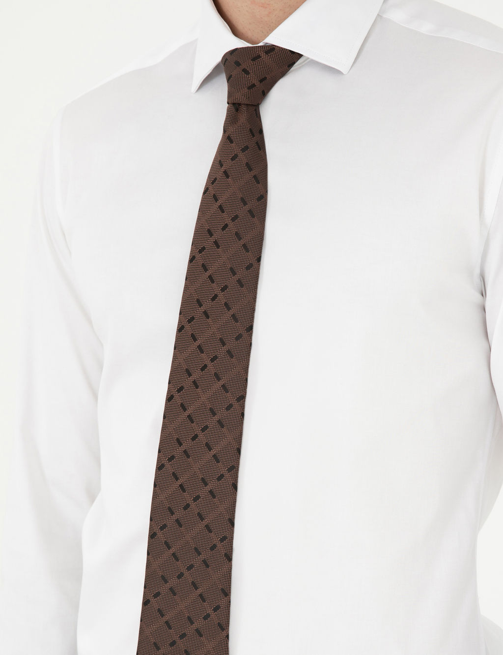 Beyaz Likral_ Kolay _t_lenebilir Ekstra Slim Fit Basic G_mlek