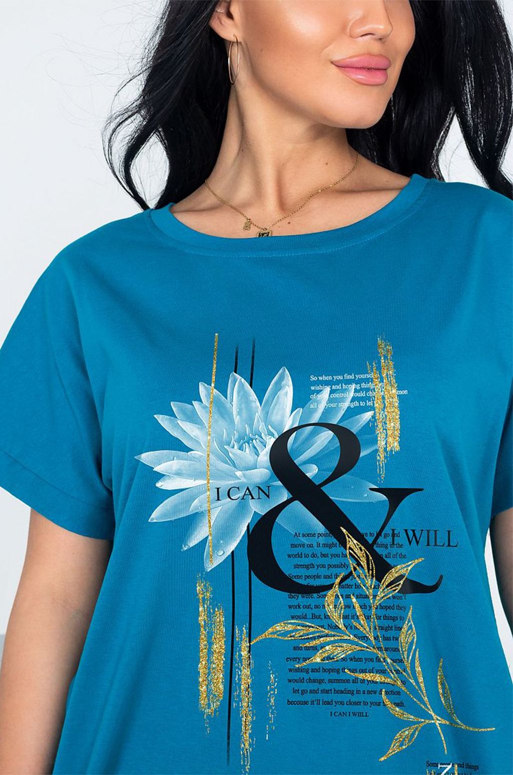 Женская хлопковая туника Brosko фото 3