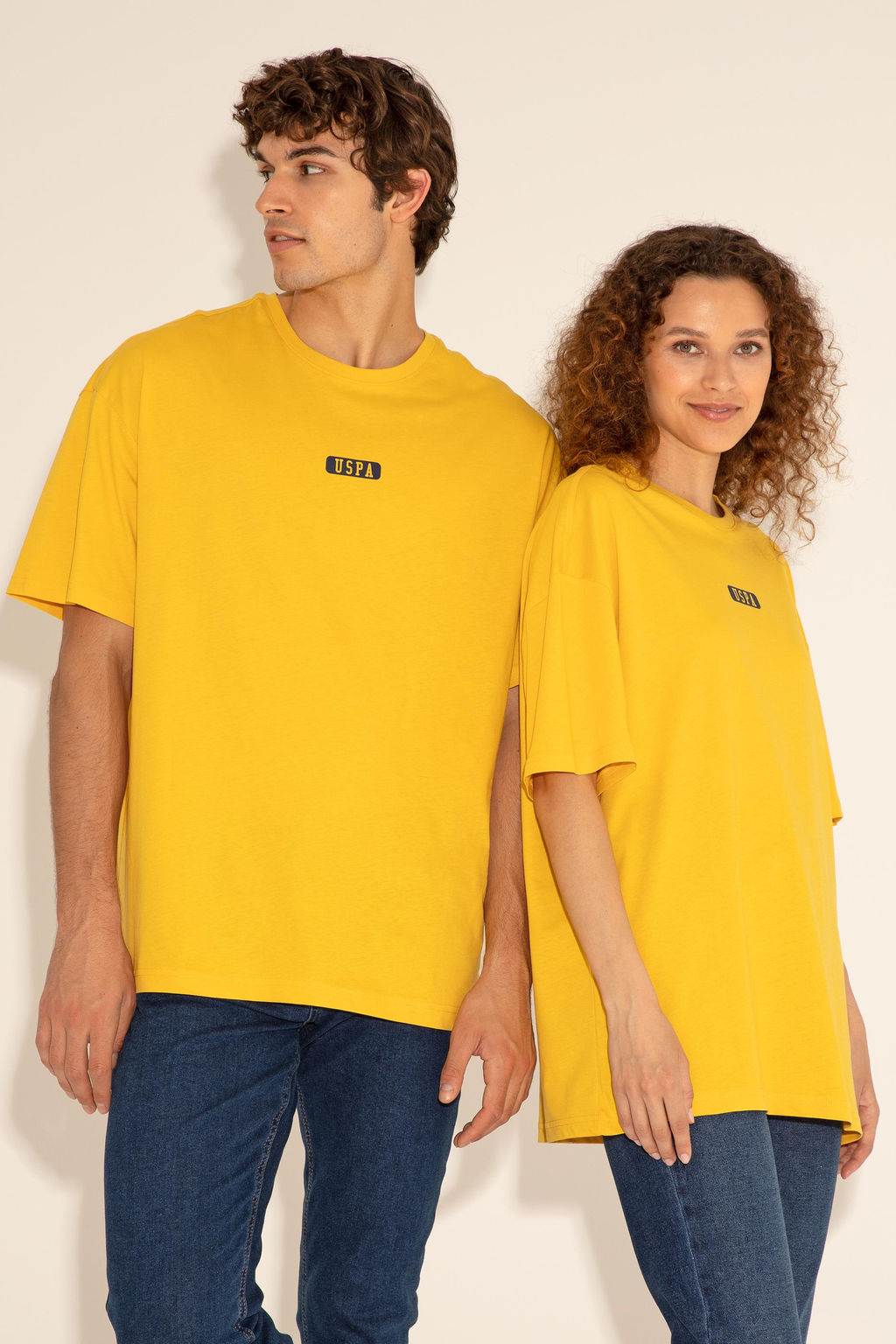Футболка мужская U.S. Polo Assn хлопок шафрановая  фото 15