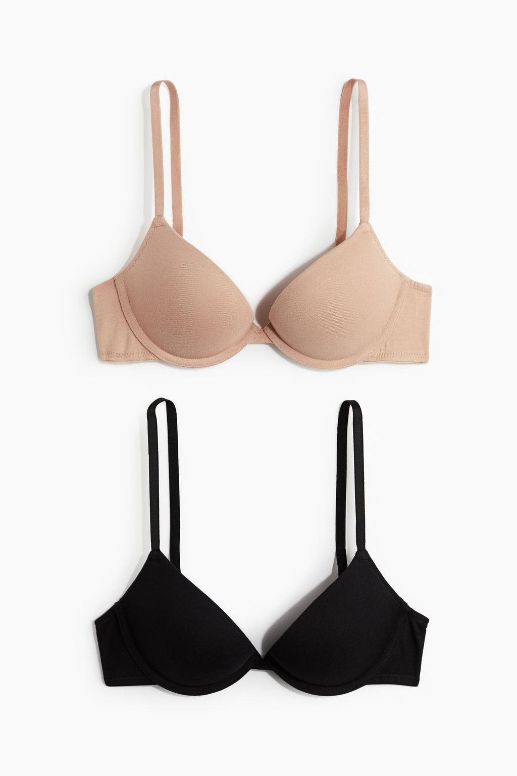 Pack de 2 sujetadores super push-up en algodon - H&m фото 7