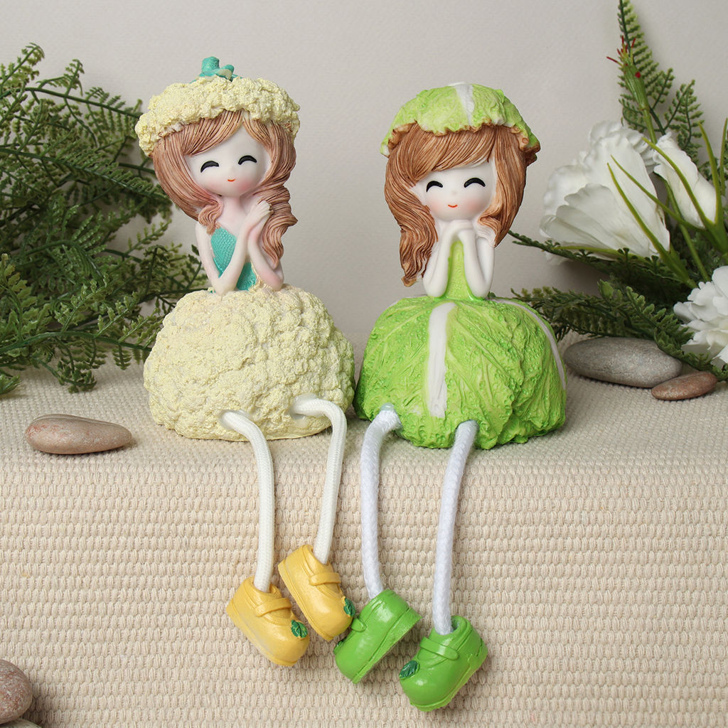 Фигурка Капуста висячие ножки 2 штуки набор 22 см / 9621 /уп 14/ - ГалеонТрейд фото 7