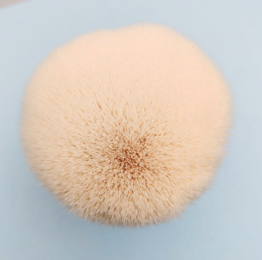 Kristaller Кисть-сметка для удаления маникюрного опила и волос, белый фото 9