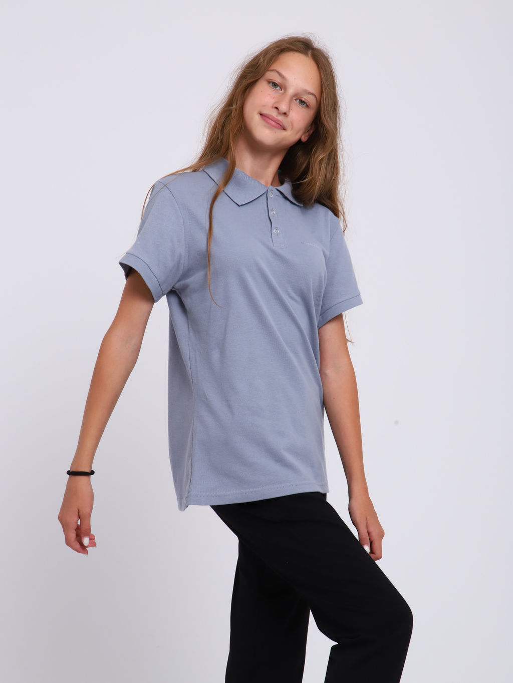 Рубашка-поло "Михаил" серый