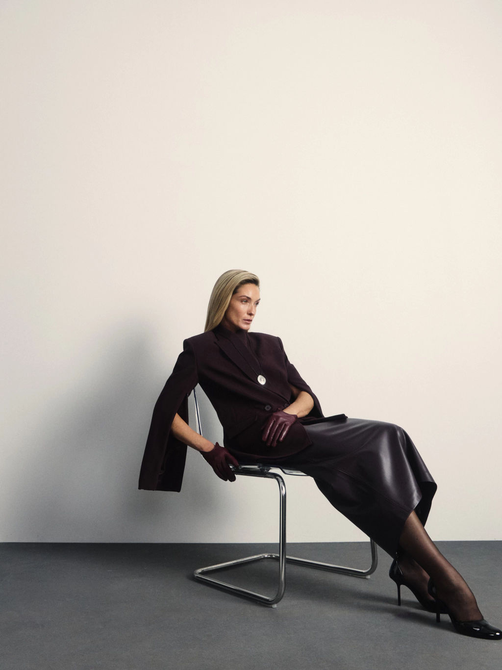 Приталенный двубортный жакет / Zarina  фото 2