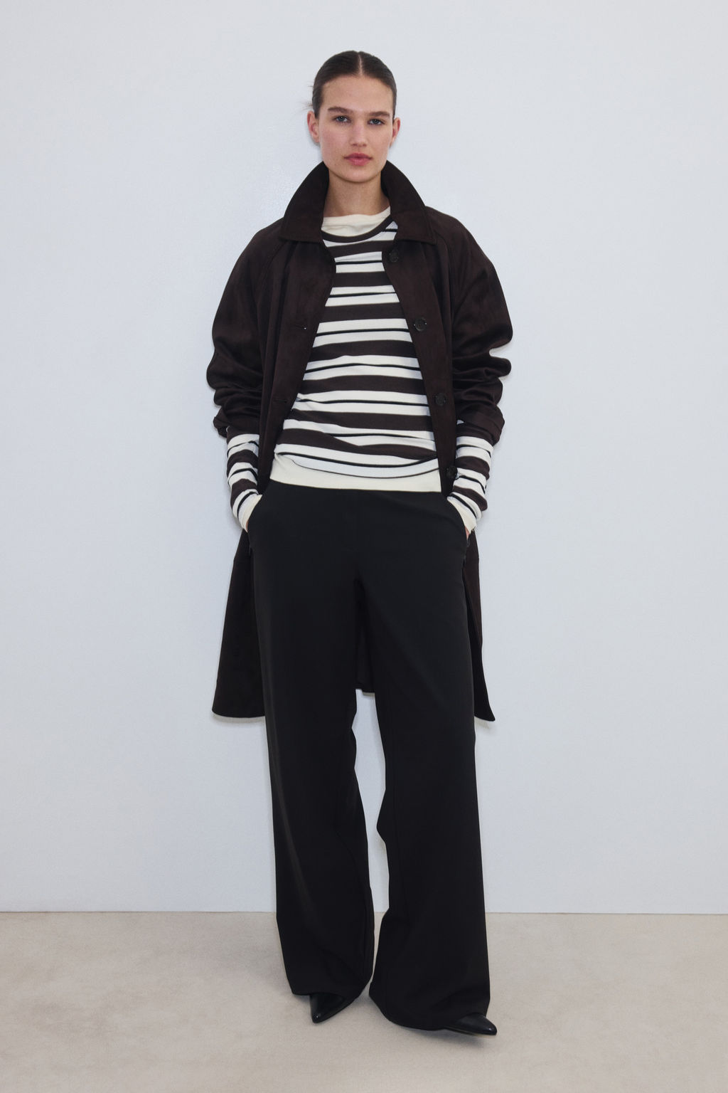Pantal?n ancho Four-way stretch - H&m фото 10