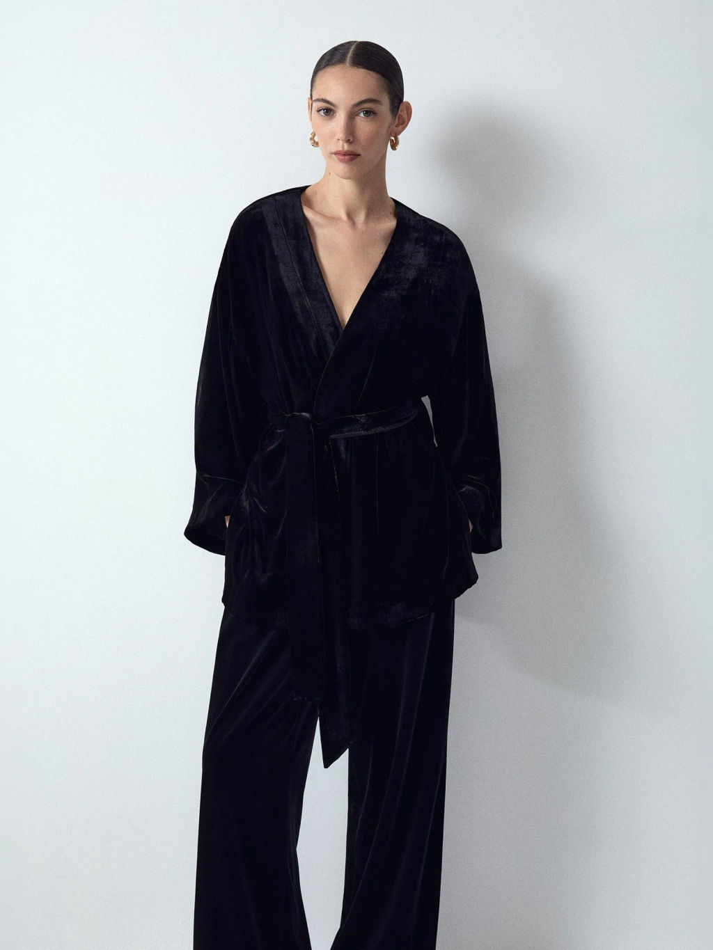 ЕМКА / Жакет-кимоно из бархата - Emka фото 3