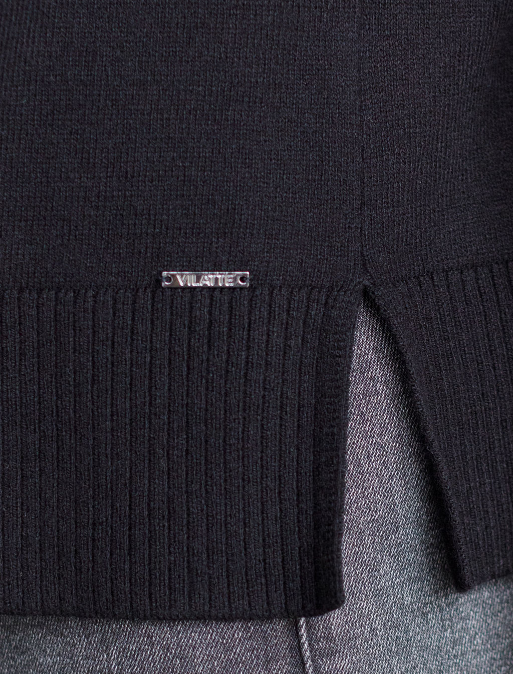 Джемпер тонкой вязки из хлопка с кашемиром - Vilatte фото 2