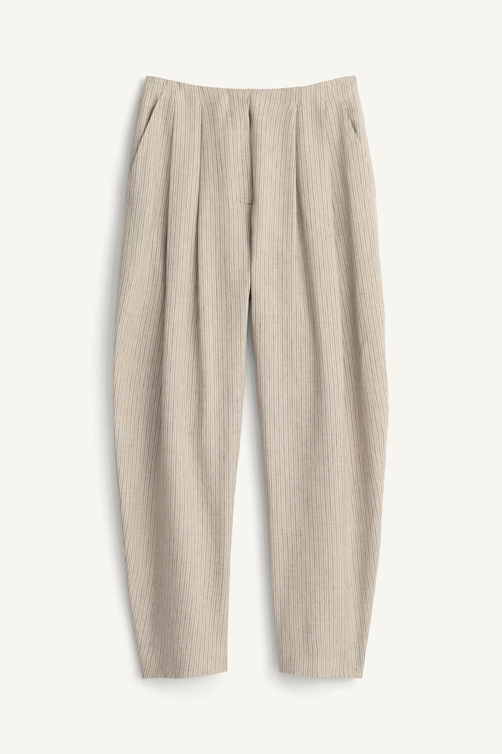 PANTAL?N RAYAS MEZCLA LINO LIMITED EDITION / rayas - Zara фото 6