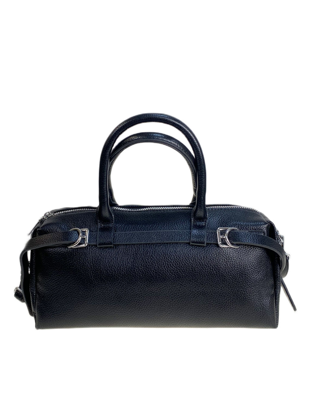 Женская сумка из искусственной кожи, цвет черный