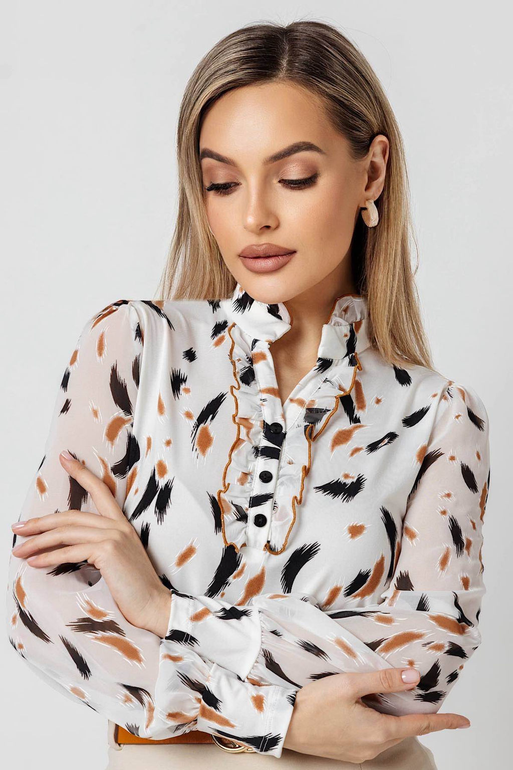 Блузка женская 7102/01/Молочный