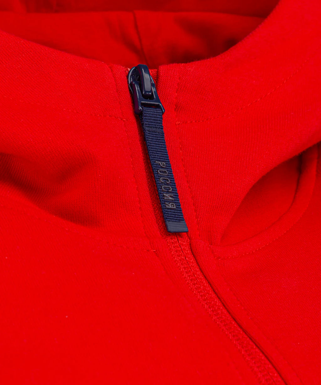 Худи на молнии Jogel NATIONAL Essential Hooded FZ Jacket, красный  фото 2