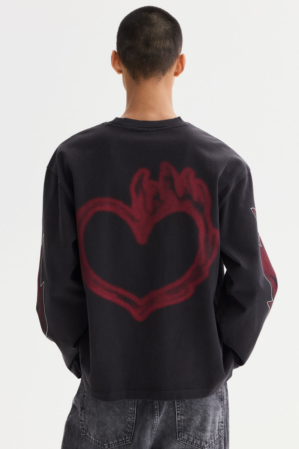 Camiseta de manga larga Loose Fit - H&m фото 6