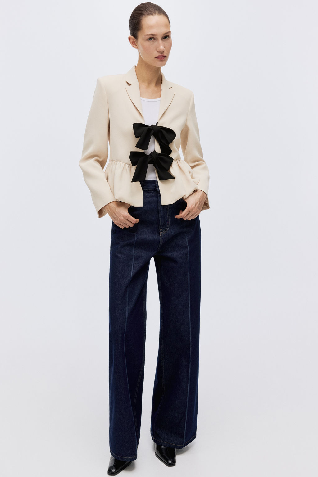 Blazer con bajo globo - H&m фото 4
