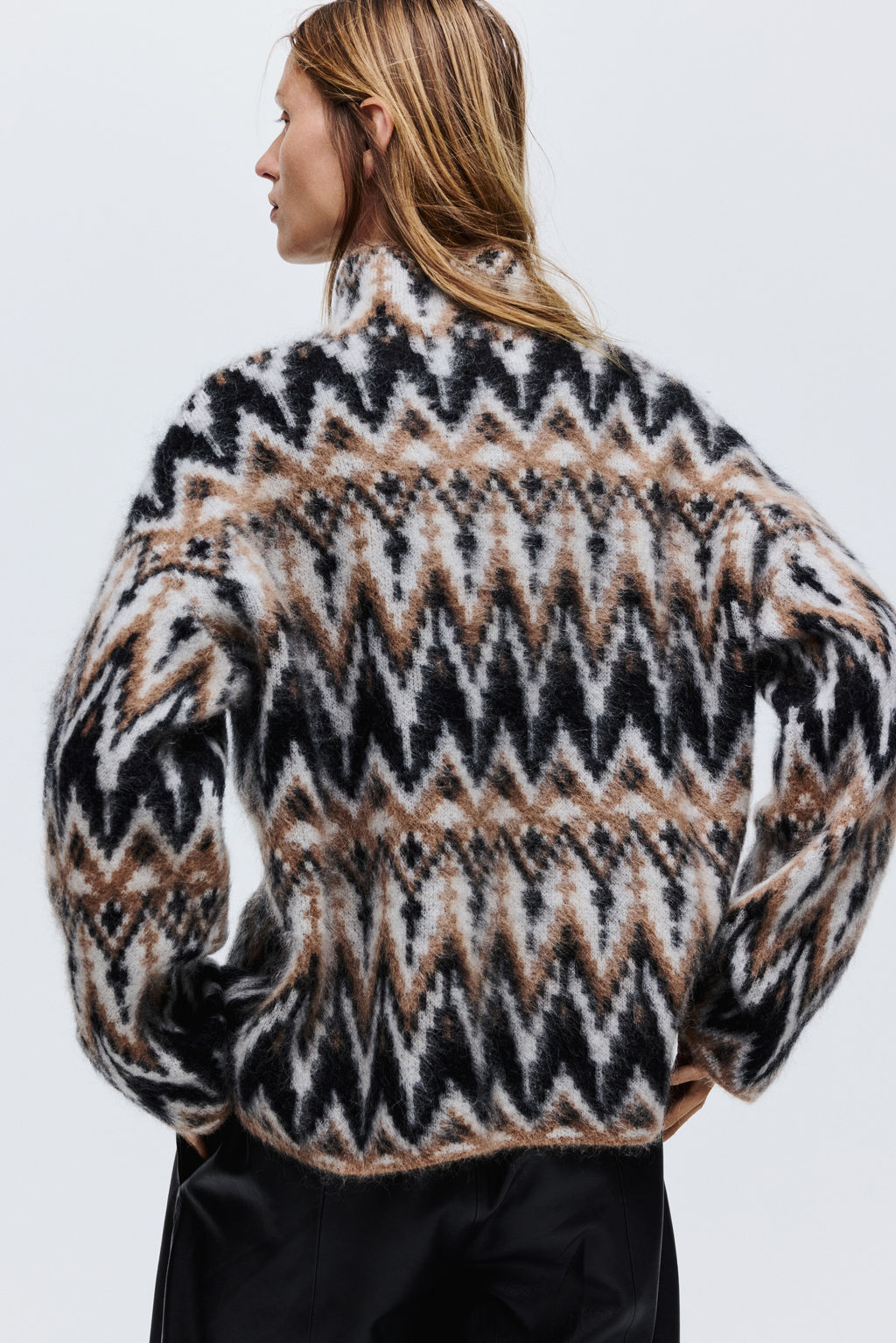 Jersey en mezcla de mohair con cuello perkins - H&m фото 5