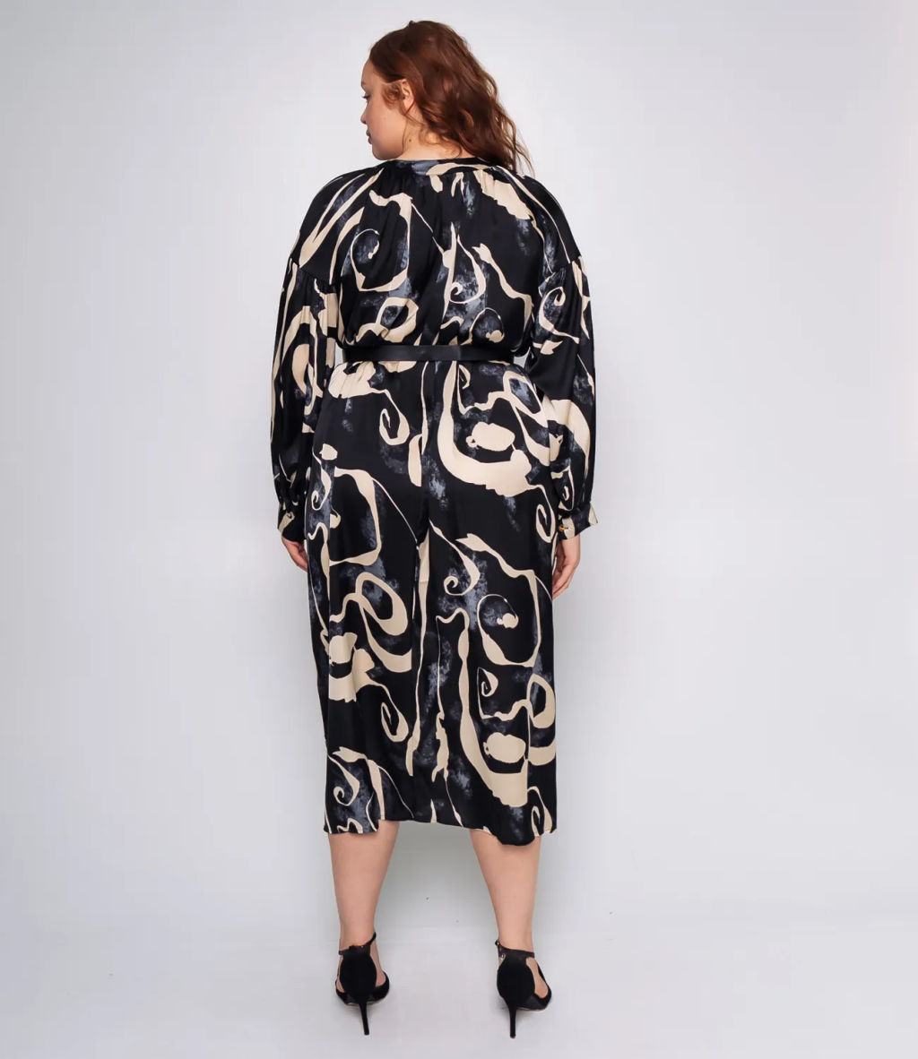 Платье #КТ0386, чёрный