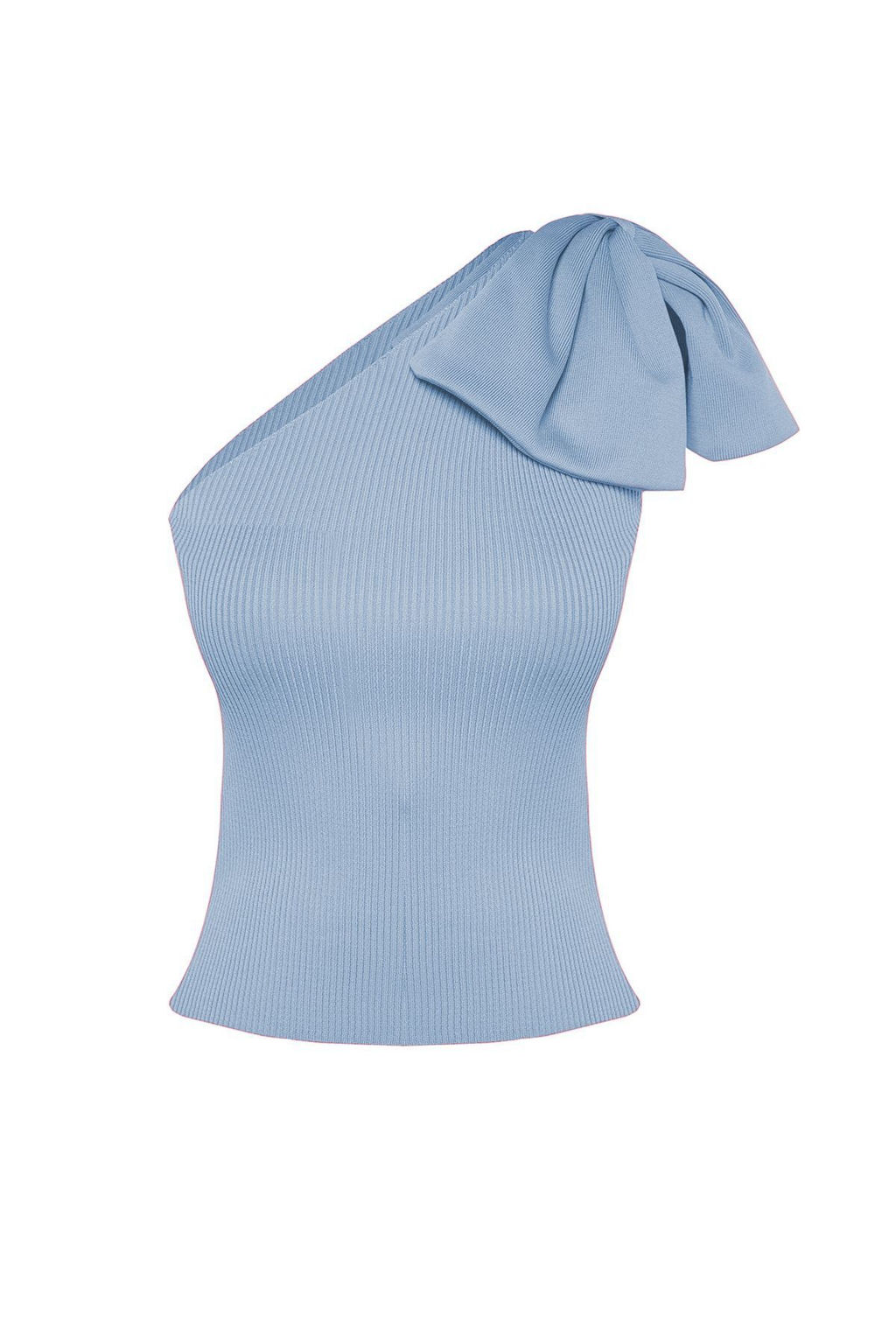 Trendyolmilla Pembe Tek Kol Fiyonk Detayl? Triko Bluz TPRSS22BZ0166 фото 16