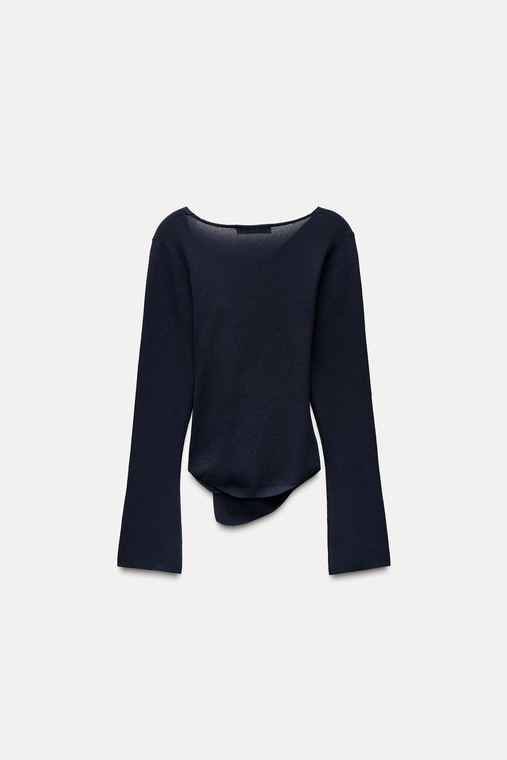 GATHERED KNIT TOP - Zara фото 15