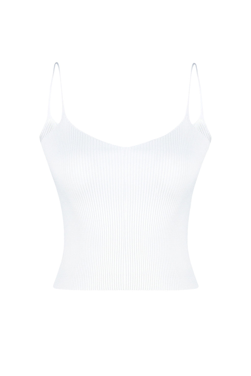 Trendyolmilla Ekru V Yaka Basic Triko Bluz TWOSS24BZ00147  фото 7