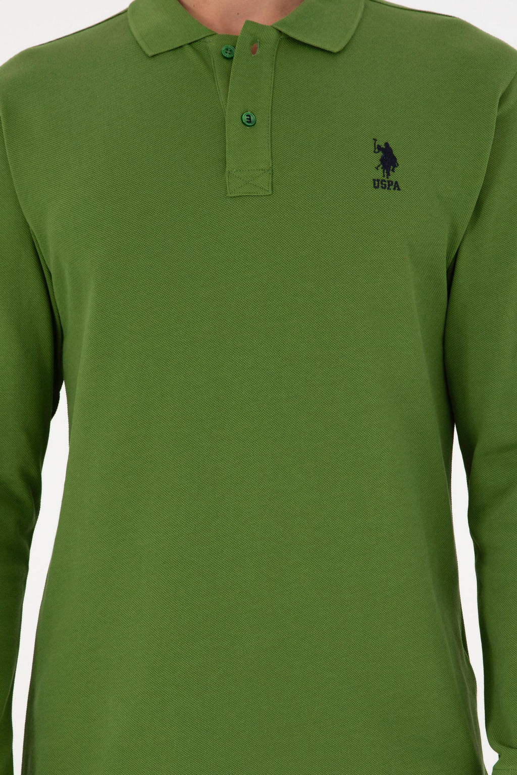 Мужской зеленый базовый свитшот Неожиданная скидка в корзине - U.s. polo assn фото 13