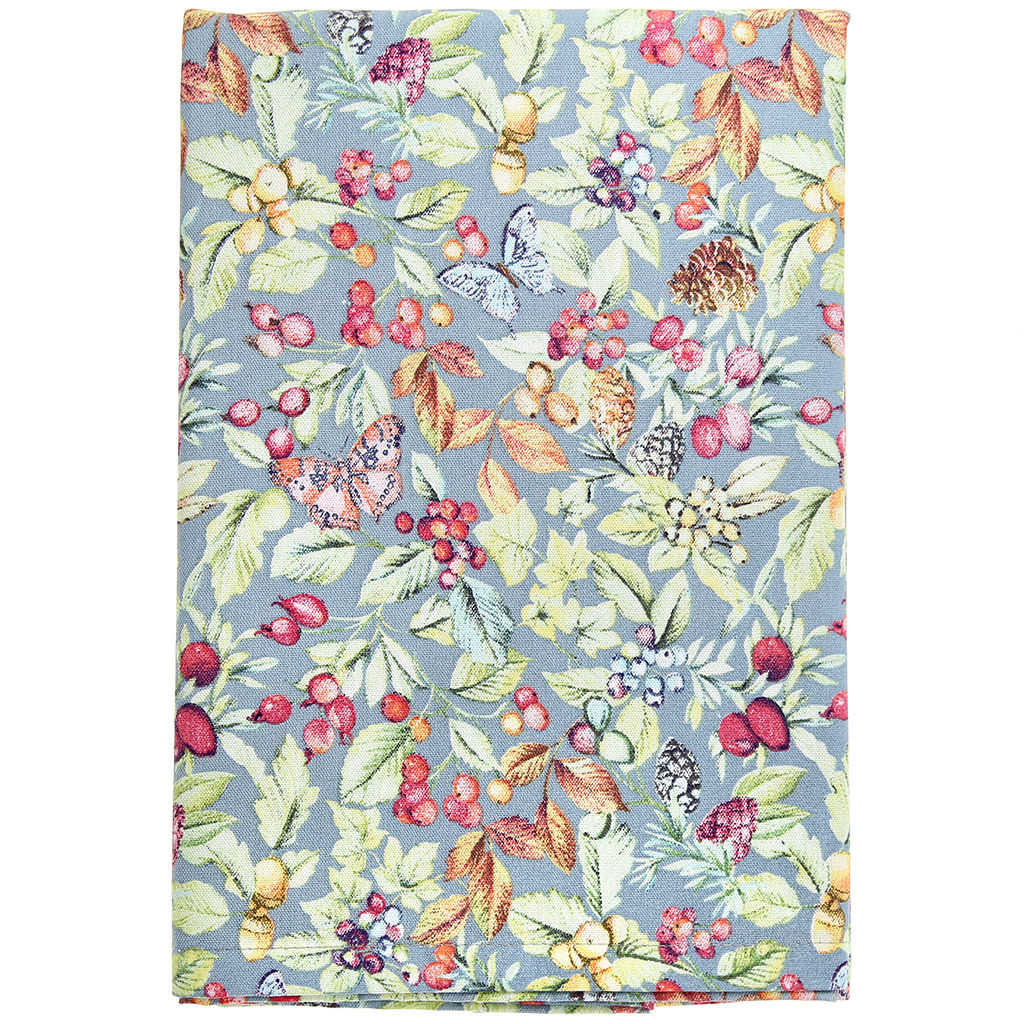 Скатерть 150х145см Marcella, длина стола до 110см, на 4 персоны, рогожка (хлопок 100%) 171г/м2, упаковка классическая, пакет ПВХ 28х41см, Домашняя мода (Россия)  фото 3