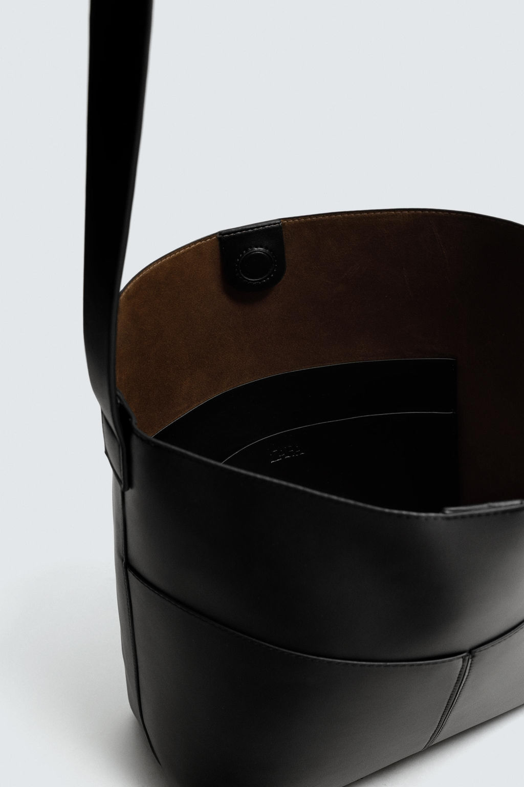 TOPSTITCHED TOTE BAG - Zara фото 7