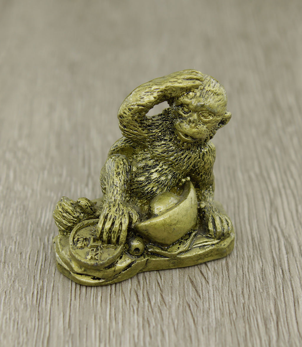 Обезьяны гипсолит разные 5см - Agat77 фото 6