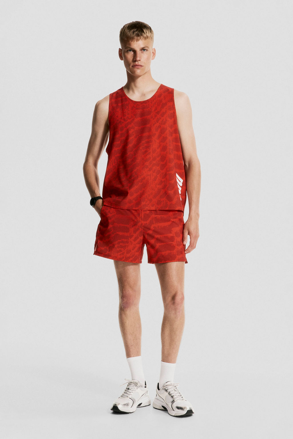 Camiseta de deporte sin mangas con DryMove - H&m фото 6