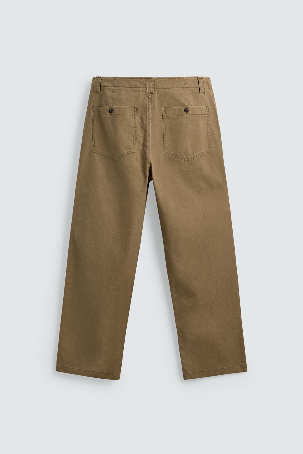 FADED STRAIGHT-LEG TROUSERS - Zara фото 16