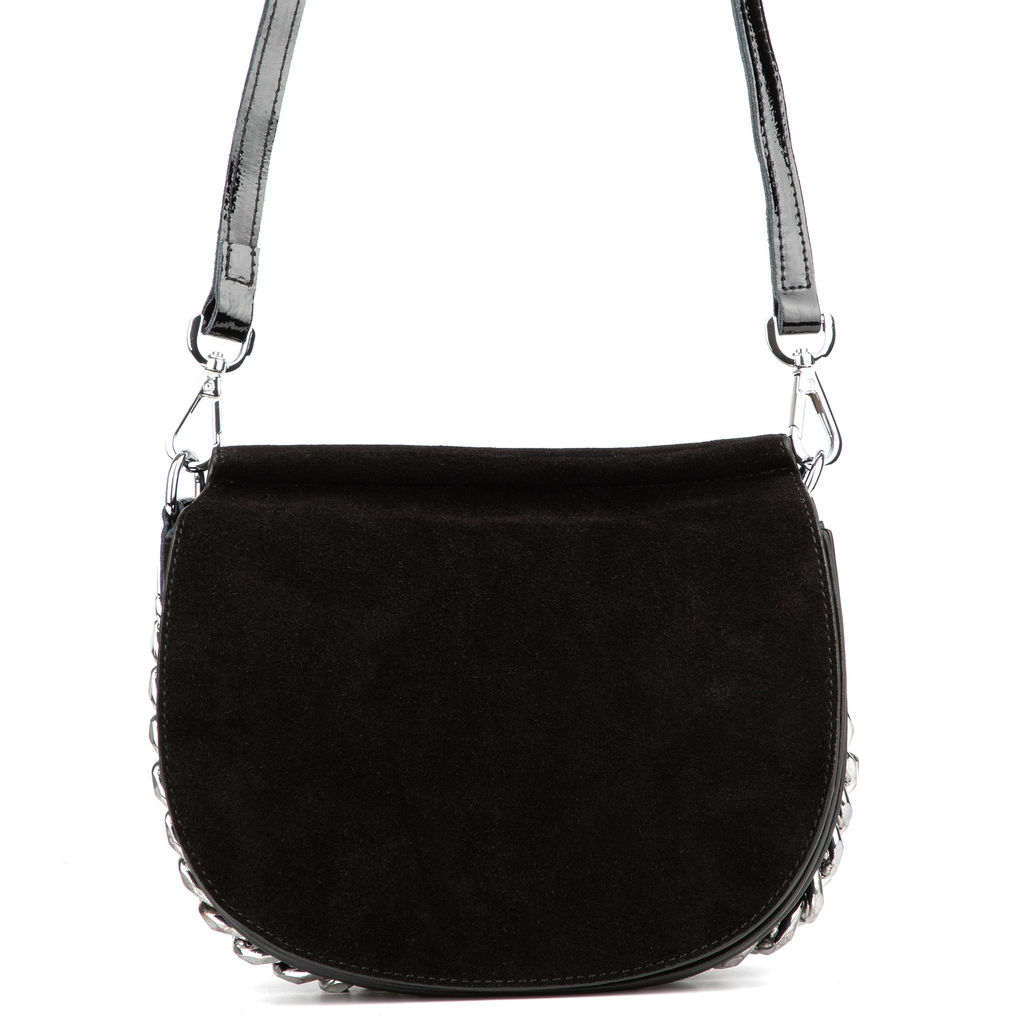 женская замшевая сумка Saddle Barcelo Biagi  фото 3