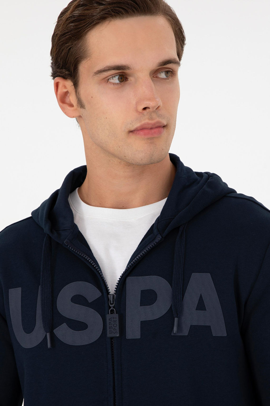 Мужской темно-синий свитшот Неожиданная скидка в корзине - U.s. polo assn фото 2